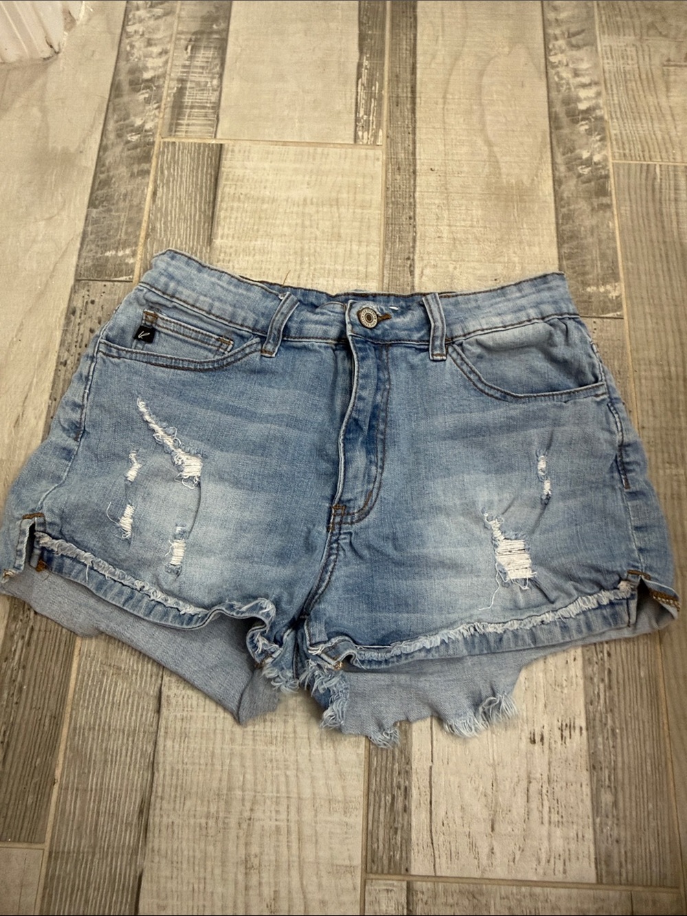Light wash Jean shorts